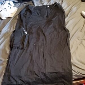 Hot Topic American Bazi Black Cargo Skirt with slit in back